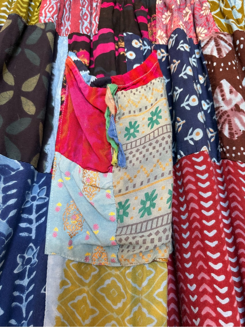 Patchwork Boho pants - Multicolor - Picture 4 of 4
